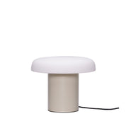 Hübsch Ateliers Bordslampa, Sand/Vit - Azalea Home