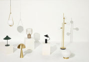 Hübsch Balance Golvlampa, Mässing - Azalea Home