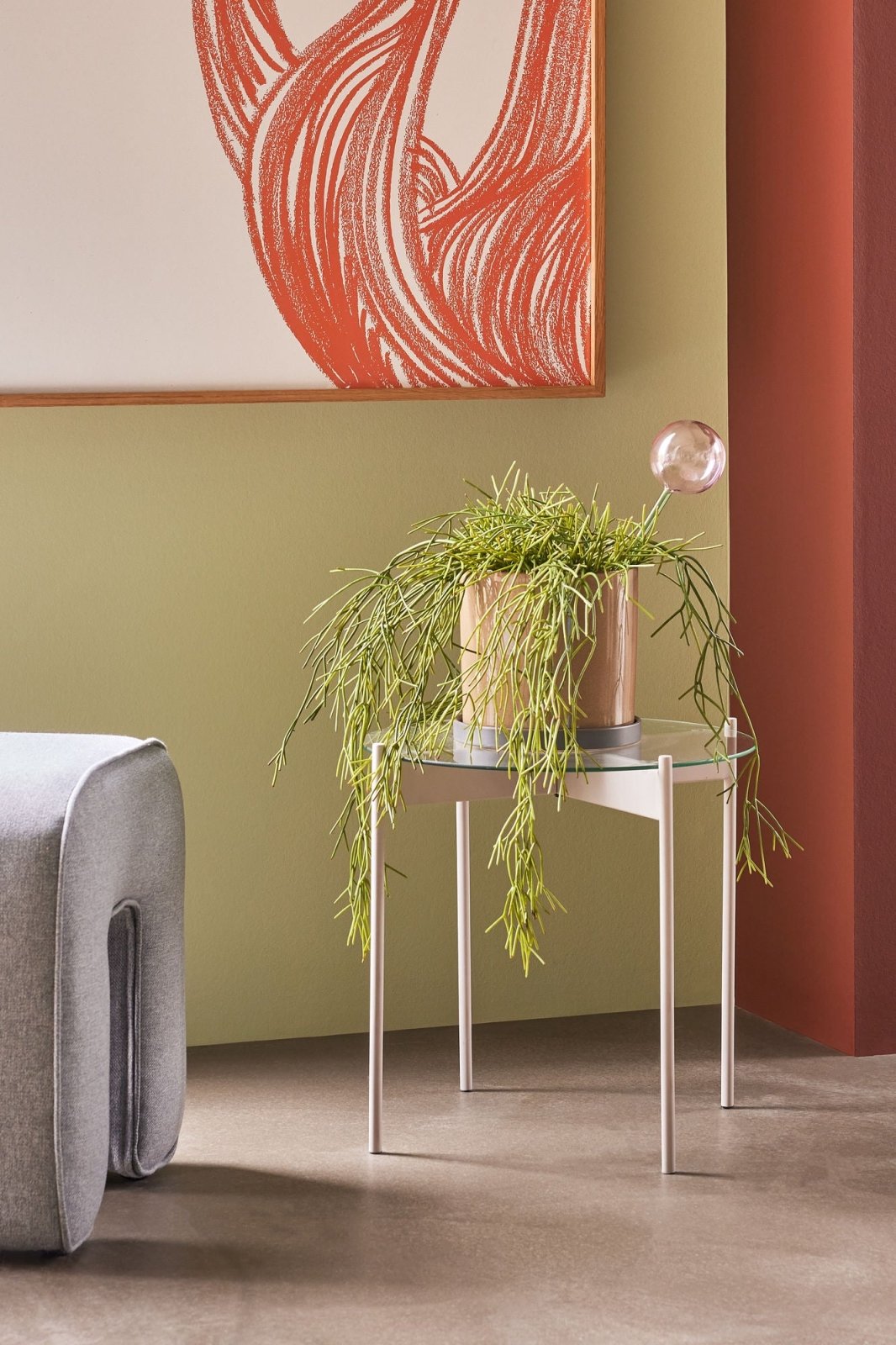 Hübsch Beam Sidobord Sand - Azalea Home