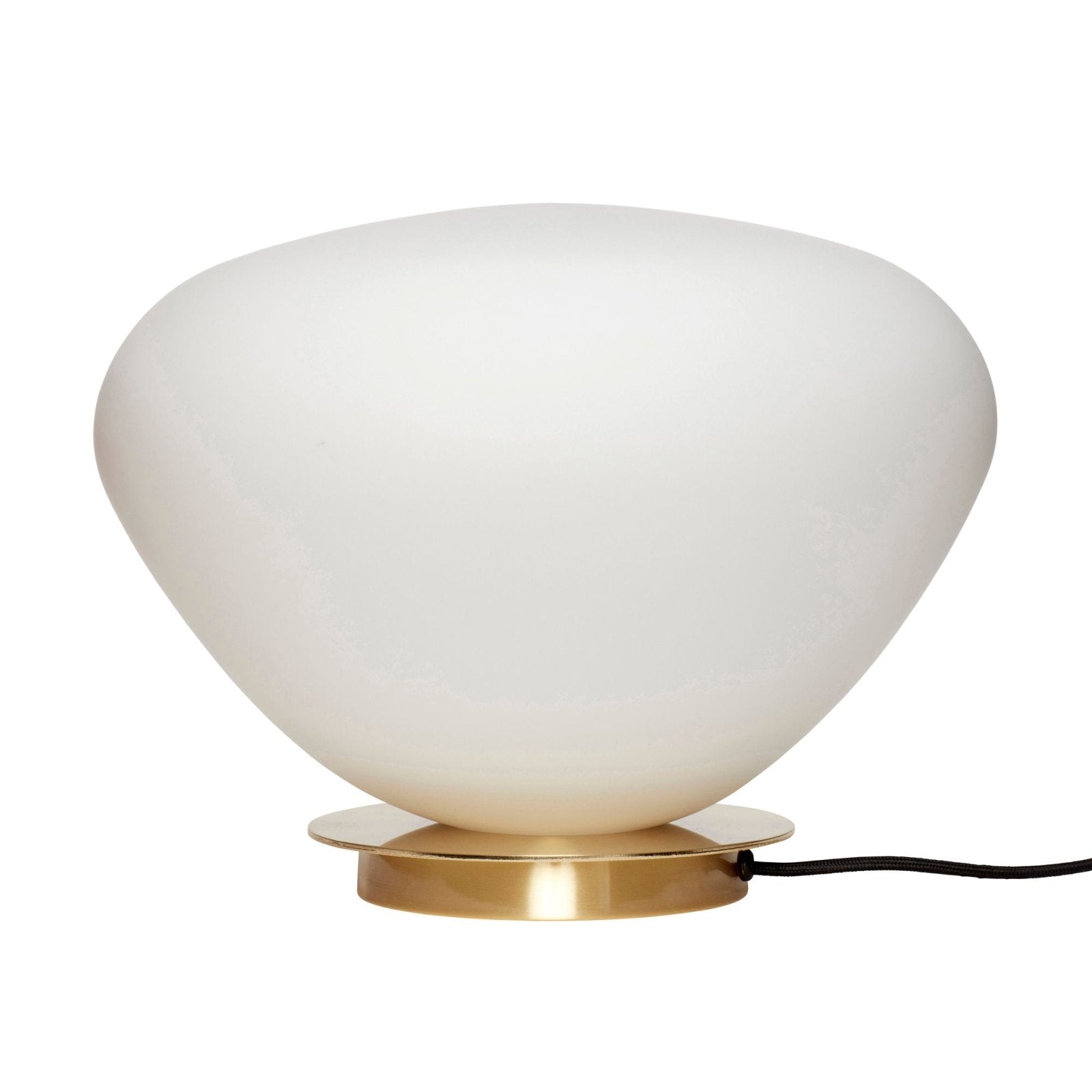 Hübsch Bean Bordslampa, Vit - Azalea Home