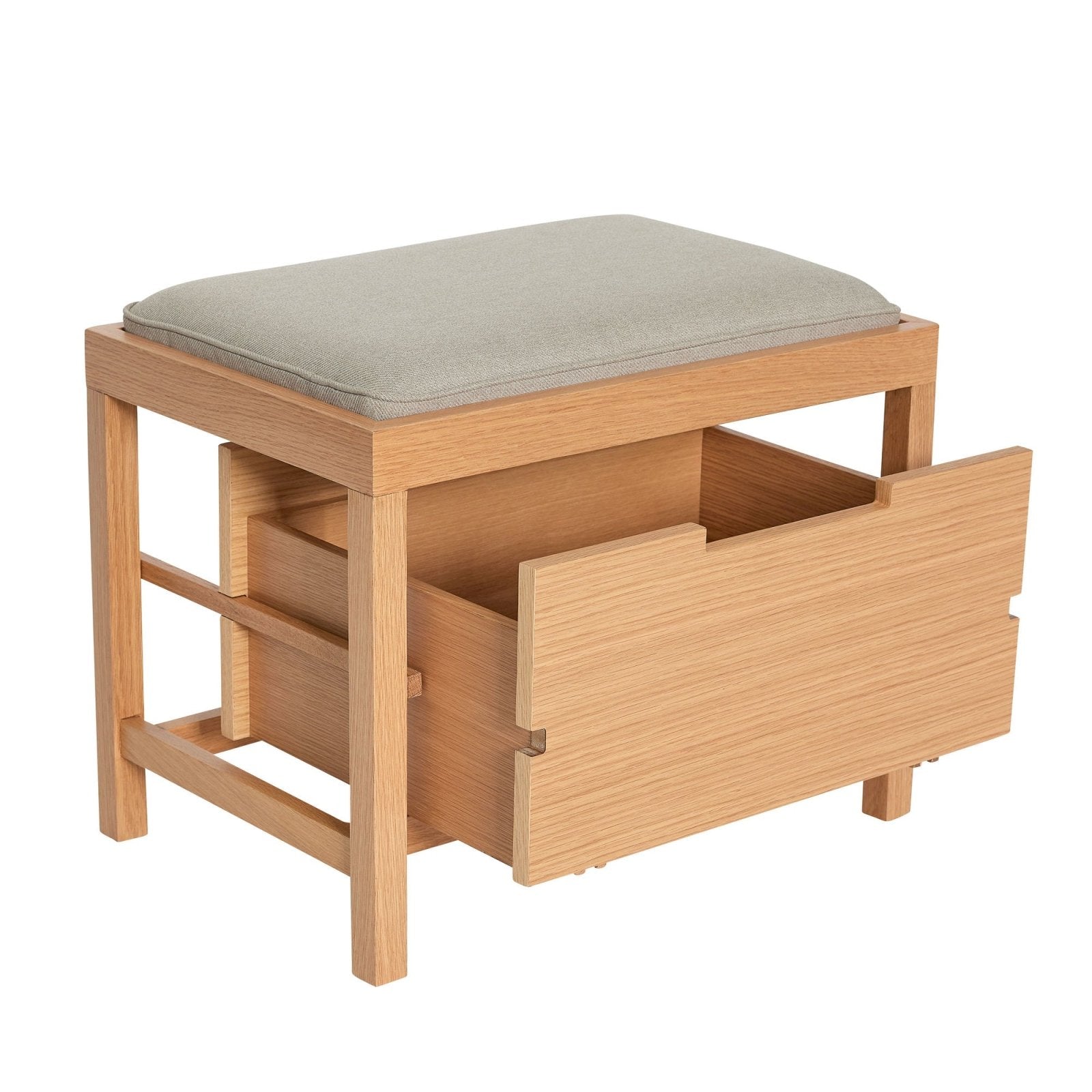 Hübsch Bifi Sittbänk, Sand/Natur - Azalea Home