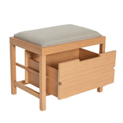 Hübsch Bifi Sittbänk, Sand/Natur - Azalea Home