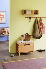 Hübsch Bifi Sittbänk, Sand/Natur - Azalea Home