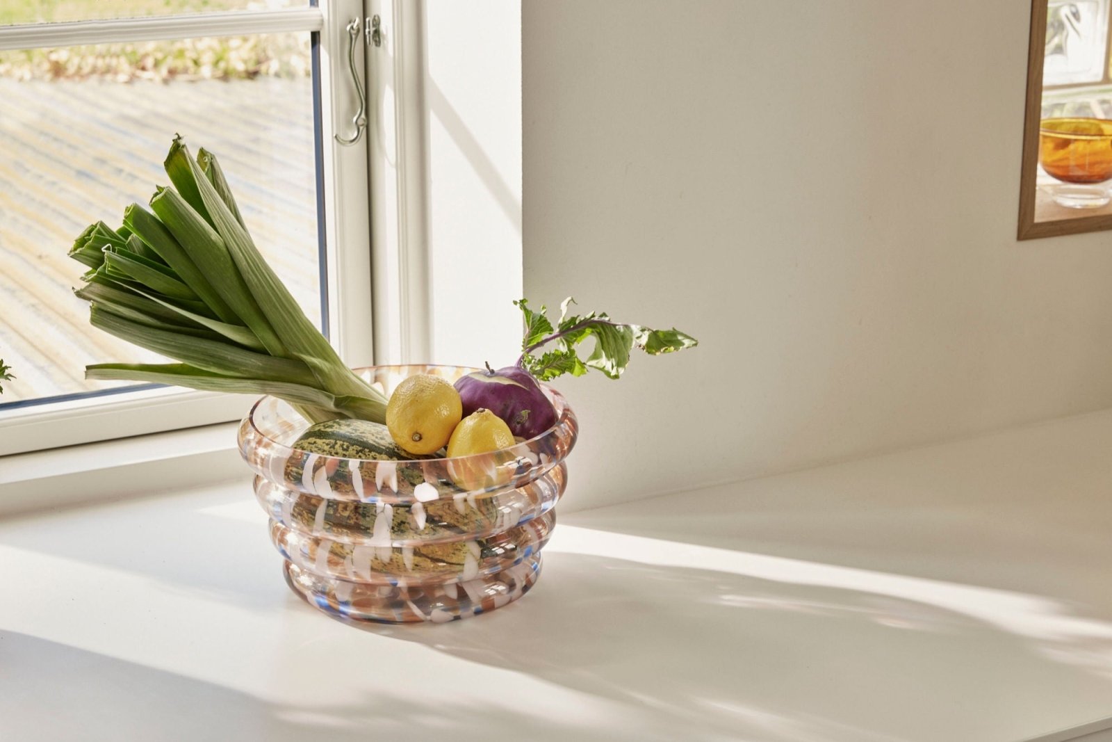 Hübsch Blaze Skål, 31 cm - Azalea Home