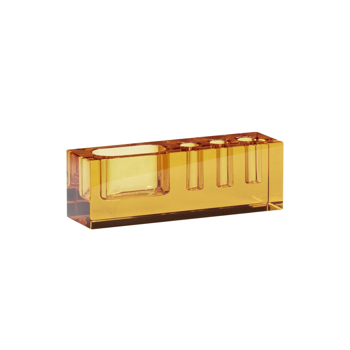 Hübsch Blok Organiser Yellow - Azalea Home