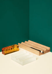 Hübsch Blok Organiser Yellow - Azalea Home
