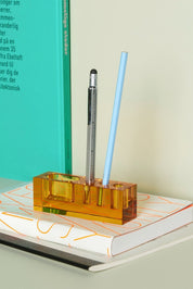 Hübsch Blok Organiser Yellow - Azalea Home