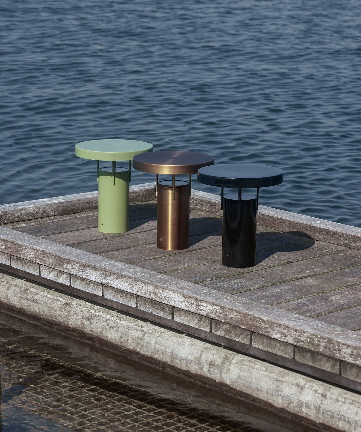 Hübsch BringMe Bärbar Bordslampa, Grön - Azalea Home