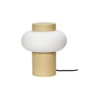 Hübsch Camp Bordslampa, Beige - Azalea Home