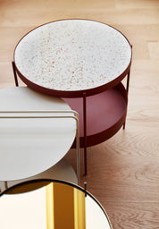 Hübsch Carry Sidobord, Ljusgrå - Azalea Home
