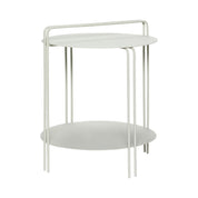 Hübsch Carry Sidobord, Ljusgrå - Azalea Home