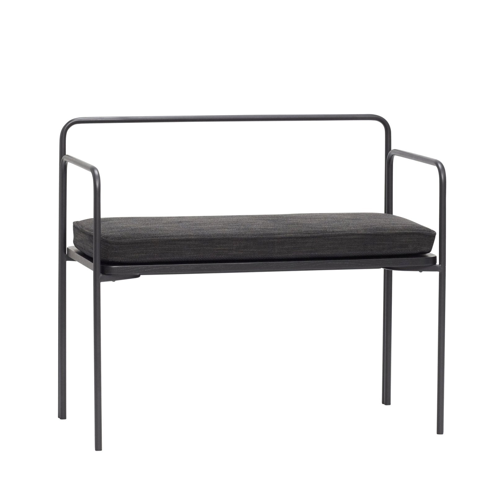 Hübsch Carry Sittbänk, Svart - Azalea Home