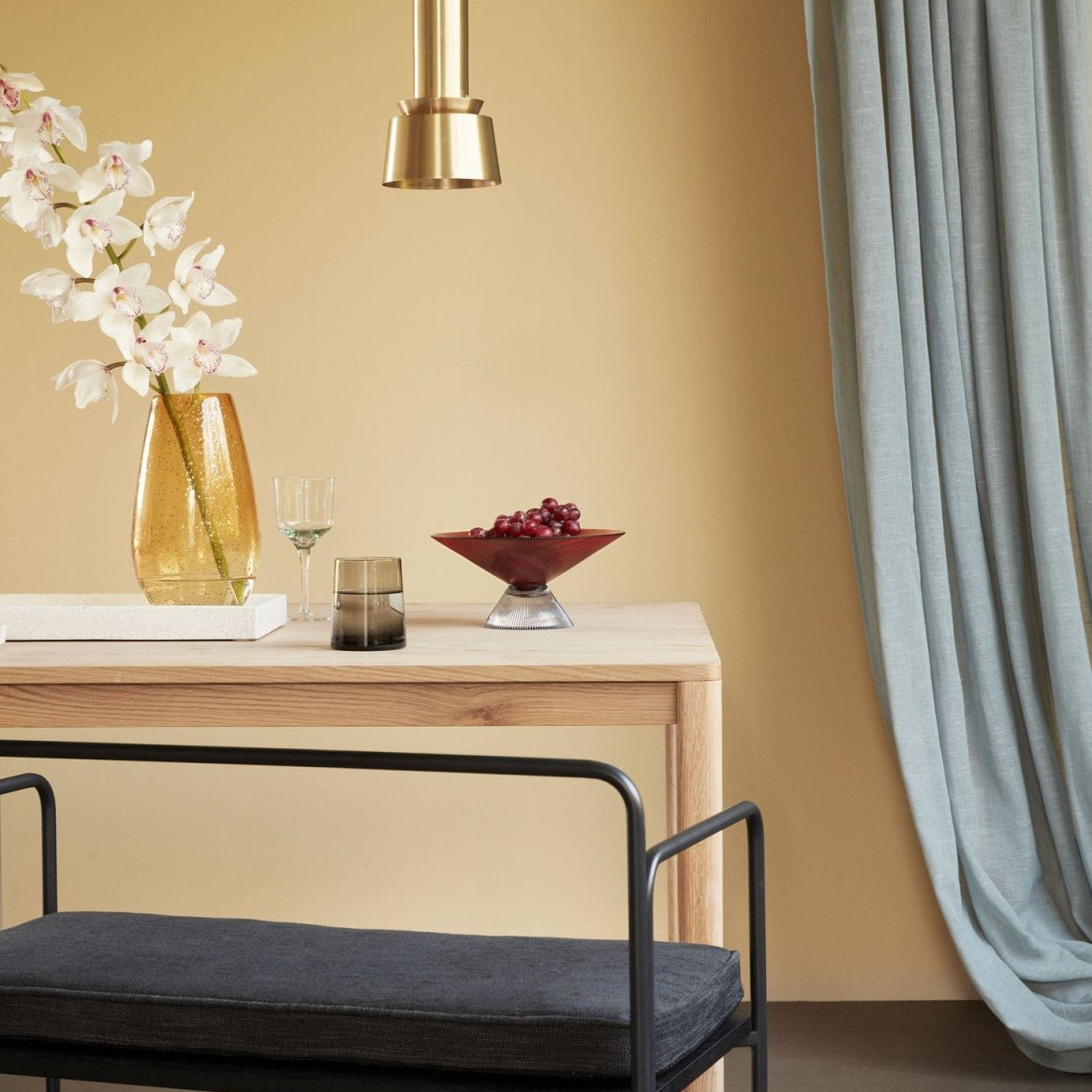 Hübsch Carry Sittbänk, Svart - Azalea Home