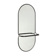Hübsch Carry Spegel Svart, 102 cm - Azalea Home