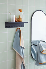 Hübsch Carry Spegel Svart, 102 cm - Azalea Home