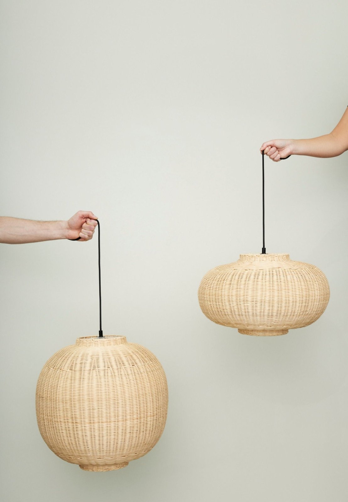 Hübsch Chand Pendellampa, Ellipse Natur - Azalea Home