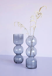 Hübsch Circle Vas Grå, 2 - Pack - Azalea Home