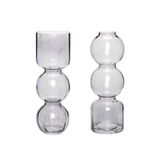 Hübsch Circle Vas Grå, 2 - Pack - Azalea Home