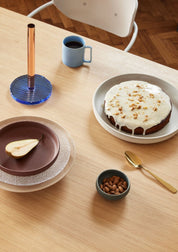 Hübsch Clay Djup Tallrik Vit , 2 - Pack - Azalea Home