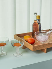 Hübsch Clink Champagneglas, Klar - Azalea Home