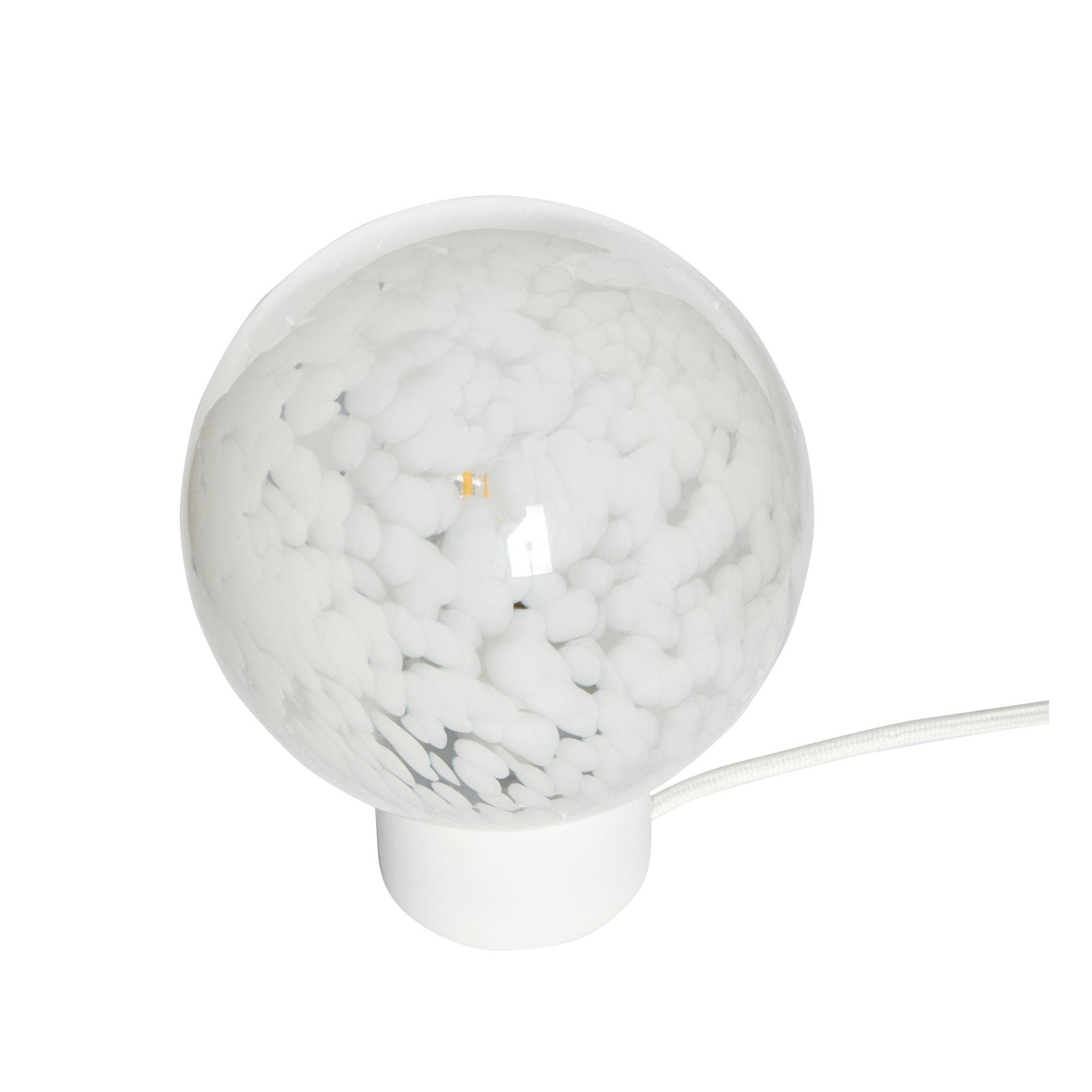 Hübsch Cloud Bordslampa, Vit - Azalea Home