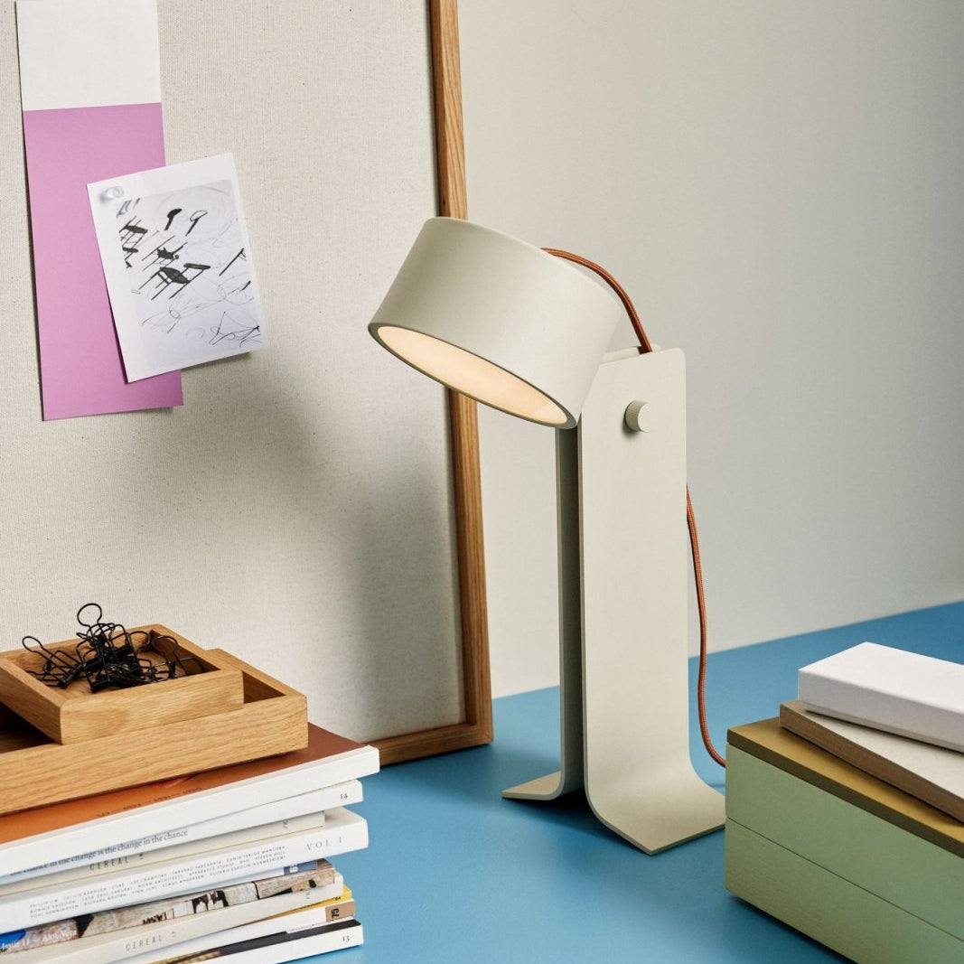 Hübsch Crea Bordslampa, Sand - Azalea Home