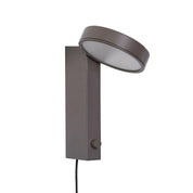 Hübsch Crea Vägglampa, Brun - Azalea Home