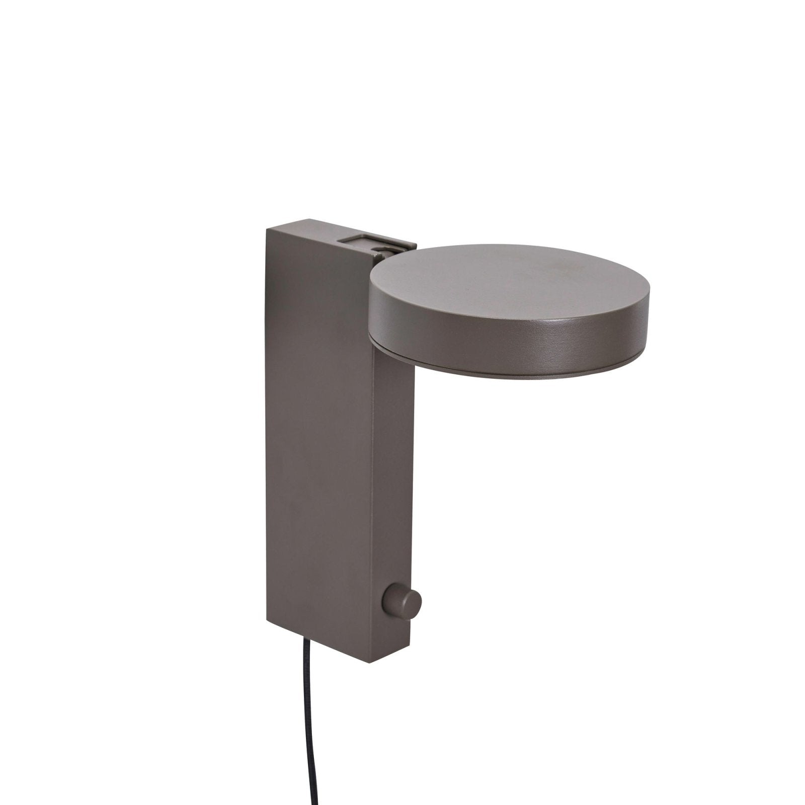 Hübsch Crea Vägglampa, Brun - Azalea Home