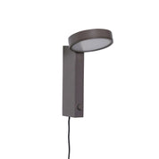 Hübsch Crea Vägglampa, Brun - Azalea Home