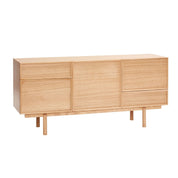 Hübsch Cube Skänk Ek, 140cm - Azalea Home