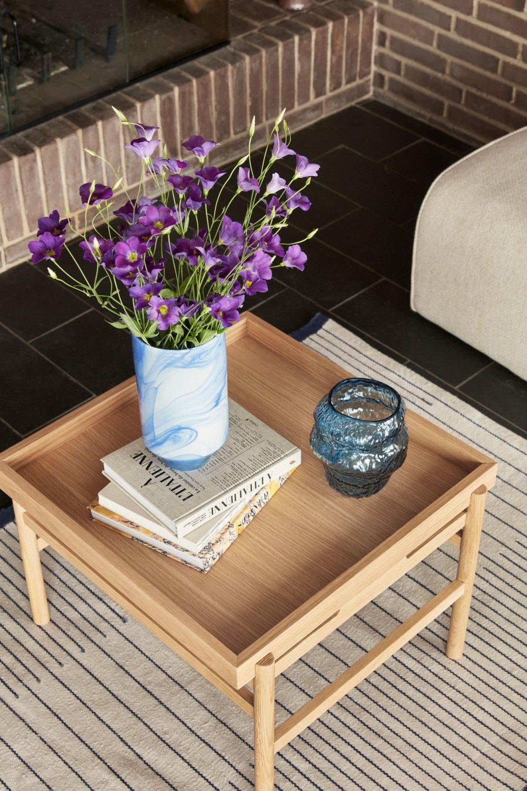 Hübsch Cube Soffbord Natur - Azalea Home