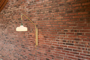Hübsch Current Vägglampa, Khaki - Azalea Home