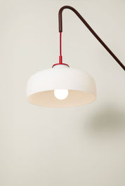Hübsch Current Vägglampa, Röd - Azalea Home
