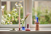 Hübsch Dust Ljusstake Rosa - Azalea Home