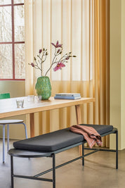 Hübsch Easypeasy Kökshandduk, Brun/lila - Azalea Home