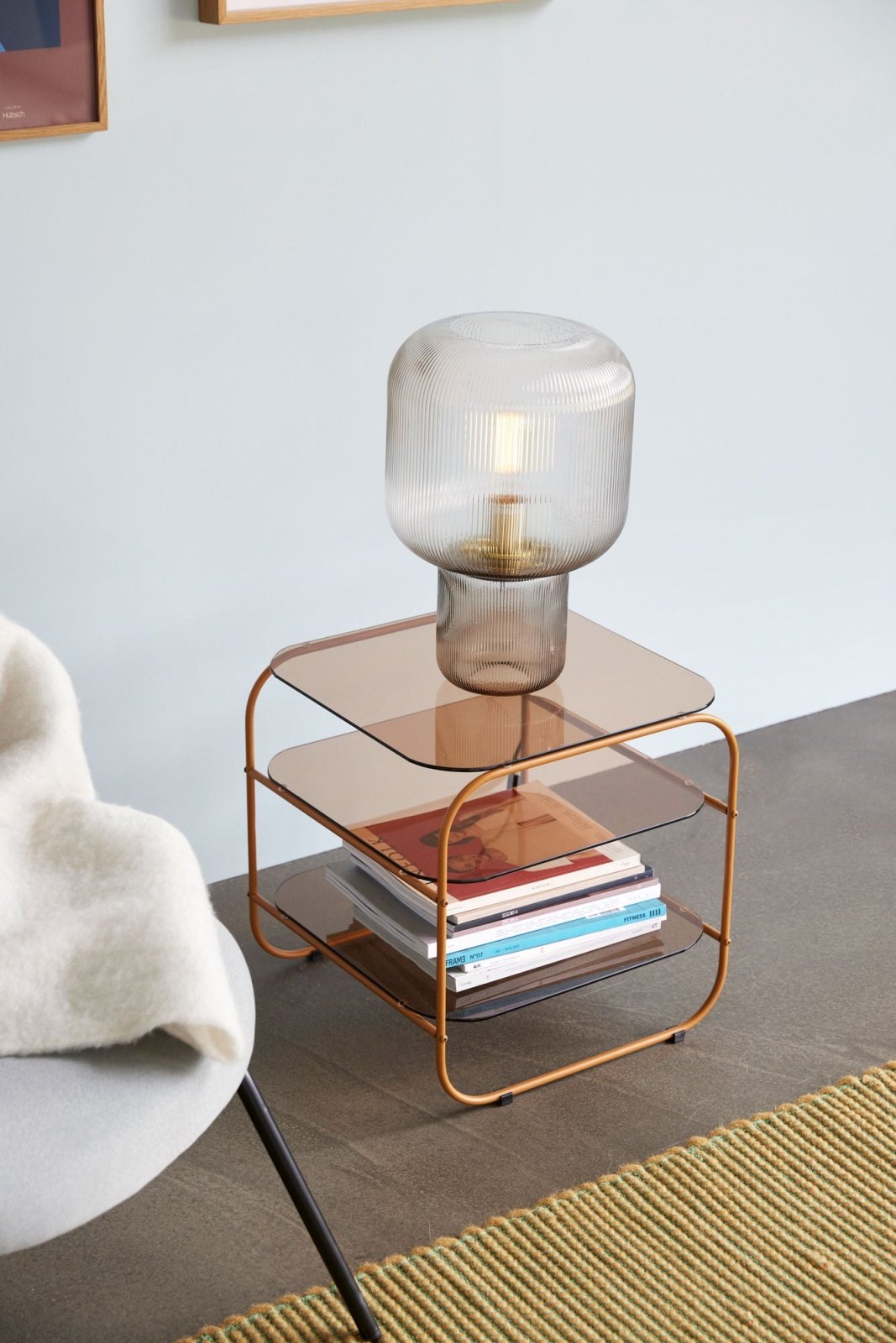 Hübsch Echo Sidobord Amber - Azalea Home