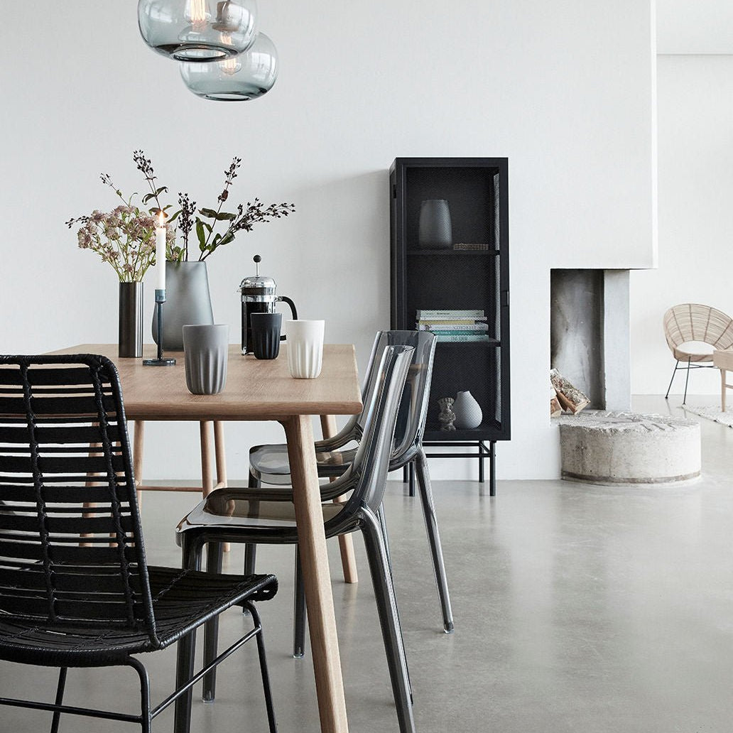 Hübsch Edge Skåp Svart, 150cm - Azalea Home