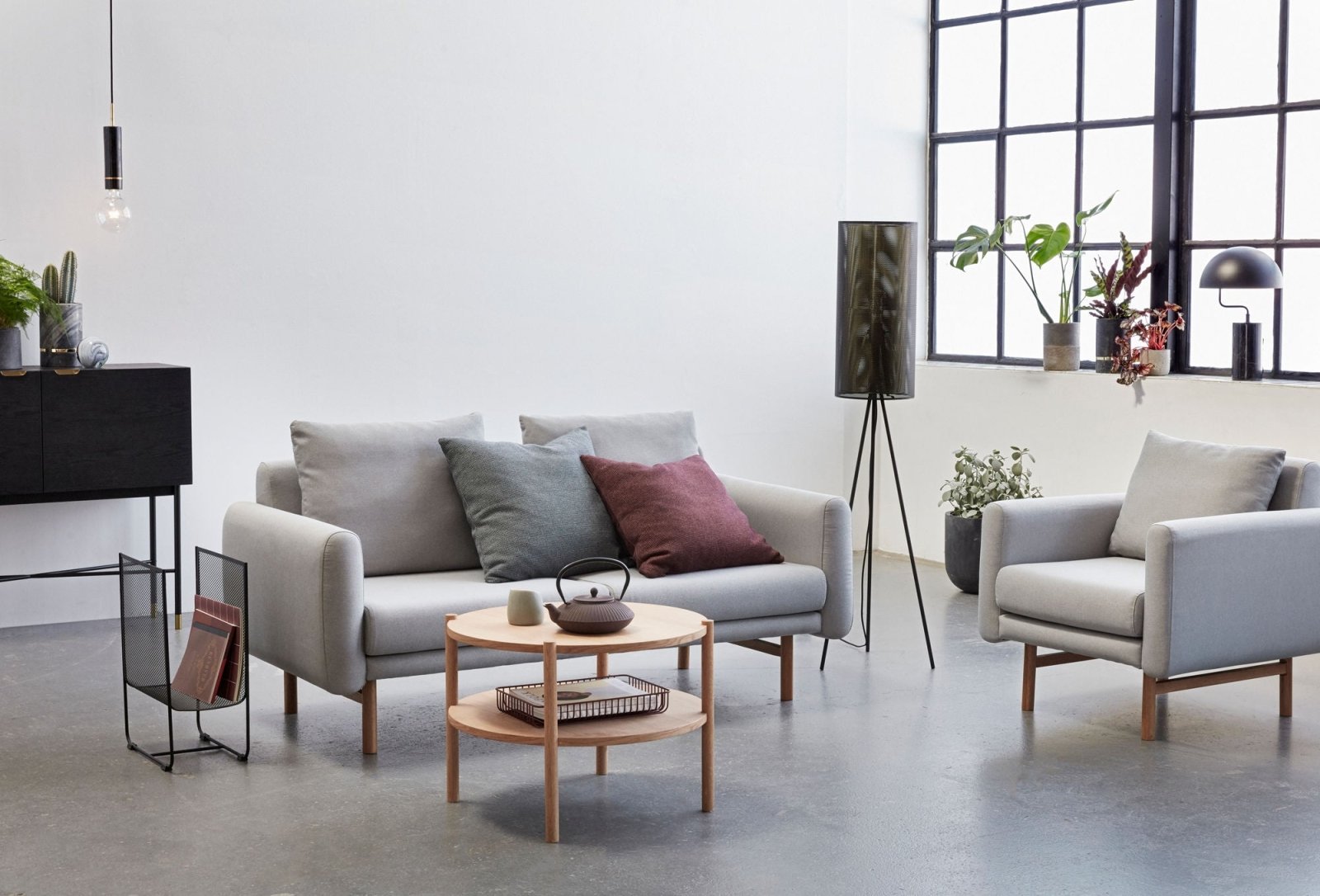 Hübsch Elegant Taklampa, Svart - Azalea Home