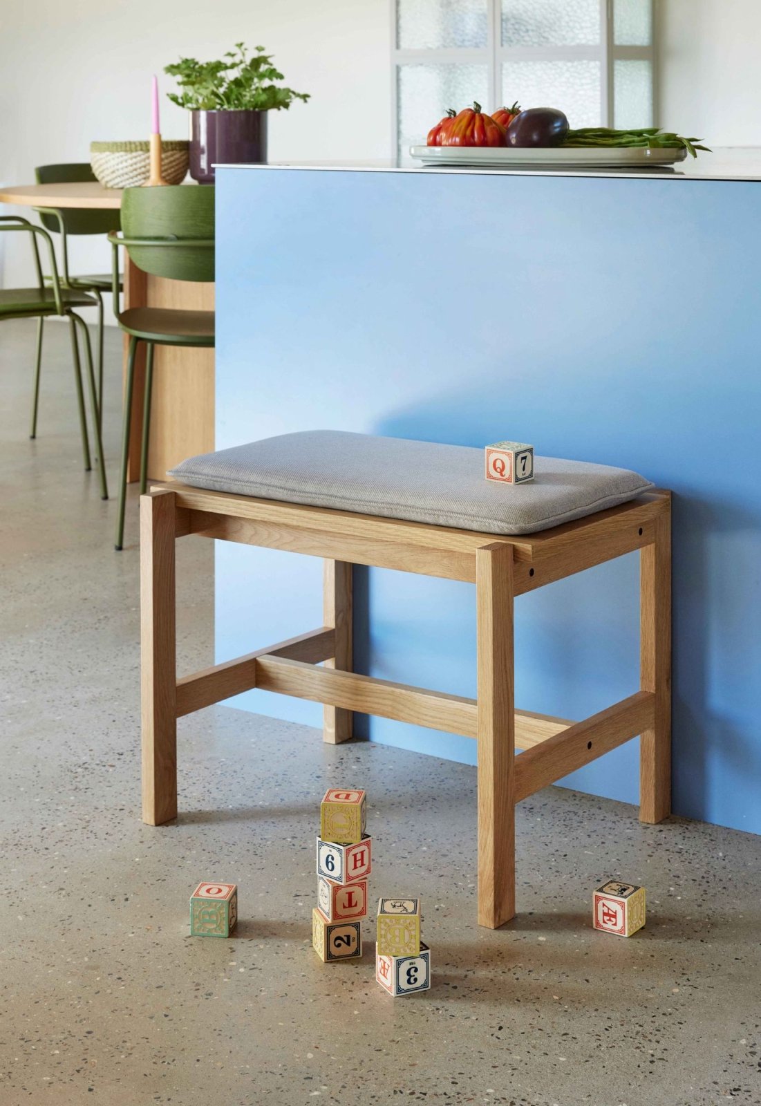 Hübsch Epoch Sittbänk, Sand/Natur - Azalea Home