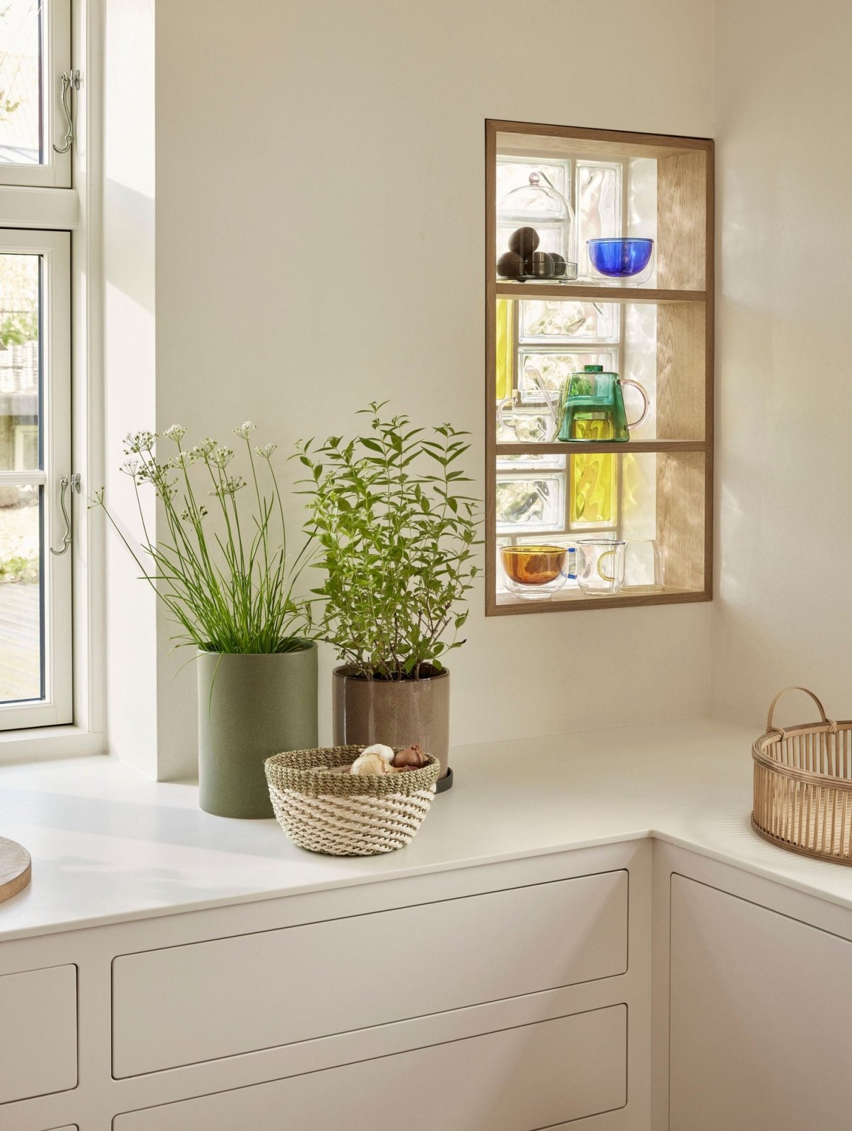 Hübsch Era Krukor Sand, 2 - Pack - Azalea Home