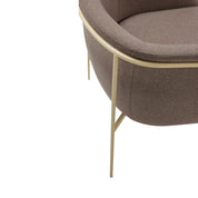 Hübsch Eyrie Loungestol, Brun - Azalea Home