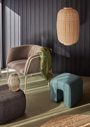 Hübsch Eyrie Loungestol, Brun - Azalea Home