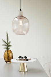 Hübsch Facet Vas, Amber - Azalea Home