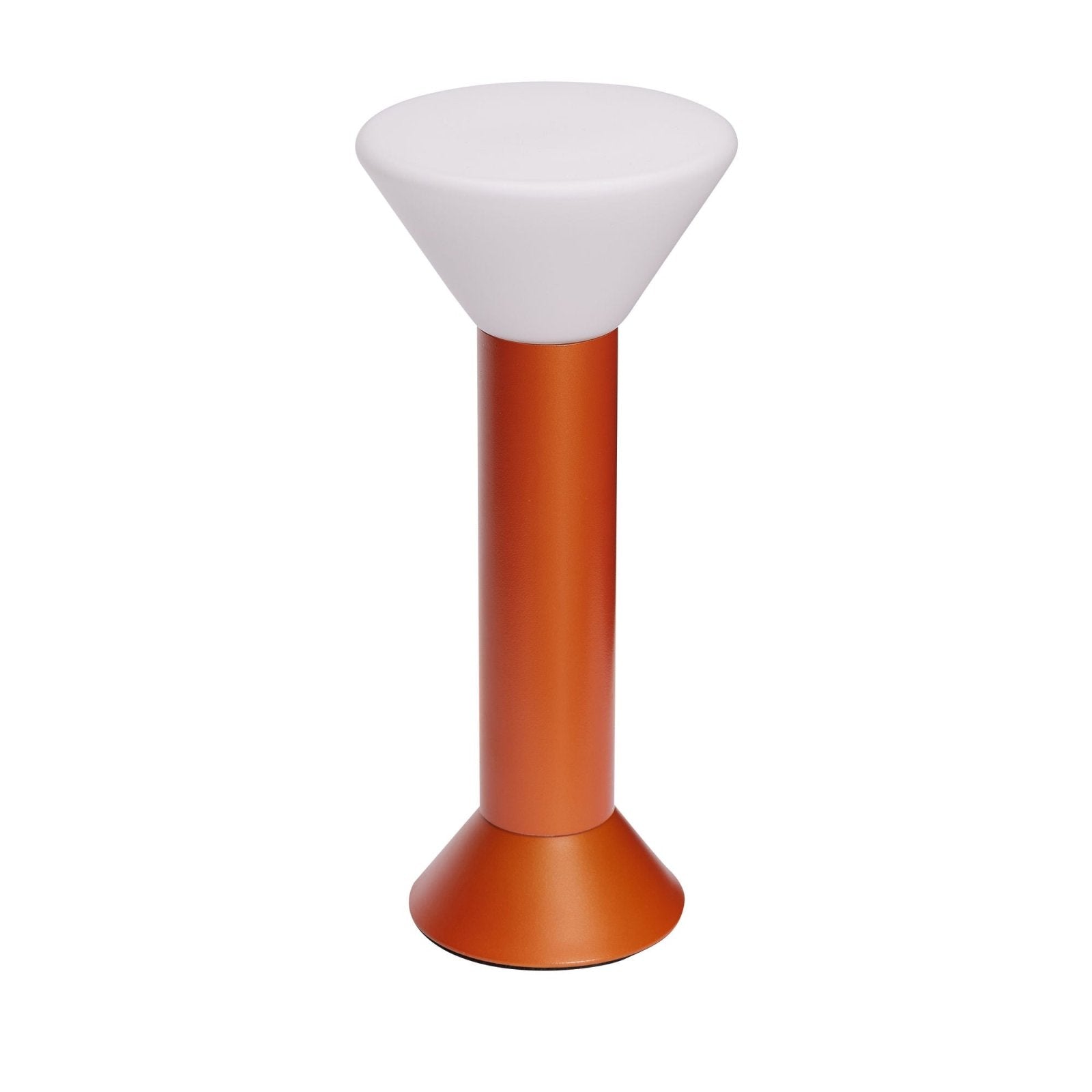 Hübsch Flash Bärbar Bordslampa, Metallic Orange - Azalea Home