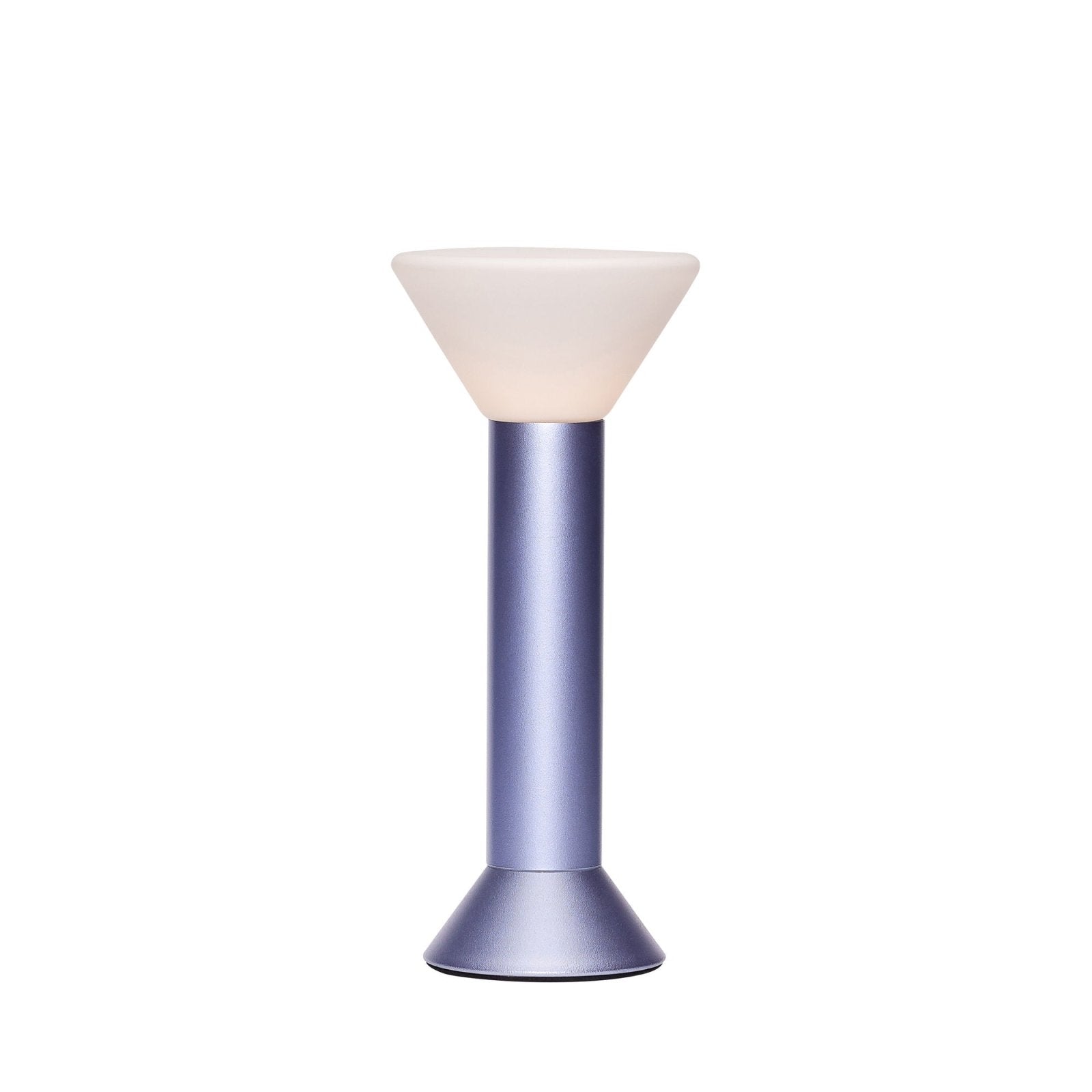Hübsch Flash Bärbar Bordslampa, Metallic Purple - Azalea Home