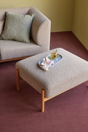 Hübsch Floy Kudde Sand/gul - Azalea Home