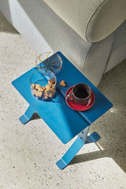 Hübsch Fold Sidobord, Petrol - Azalea Home