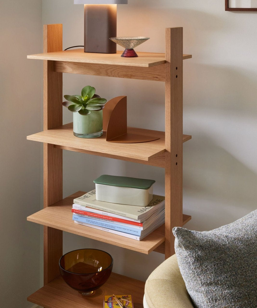 Hübsch Forma Hylla i ekfanér, Natur - Azalea Home