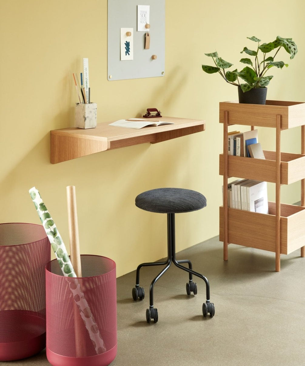 Hübsch Förvaringskorgar, 2 - pack, Burgundy - Azalea Home