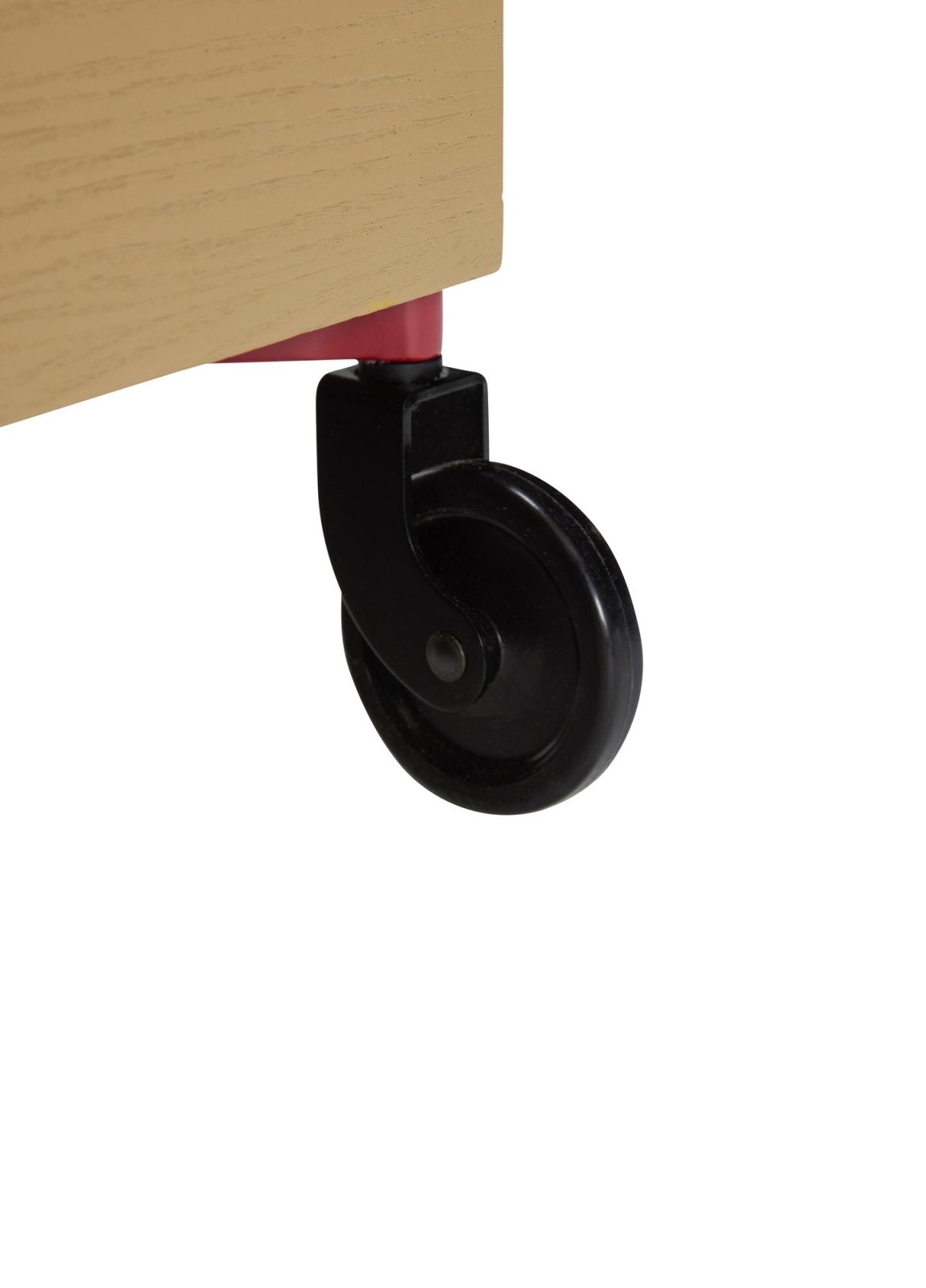 Hübsch Fresh Serveringsvagn Khaki/Vinröd - Azalea Home